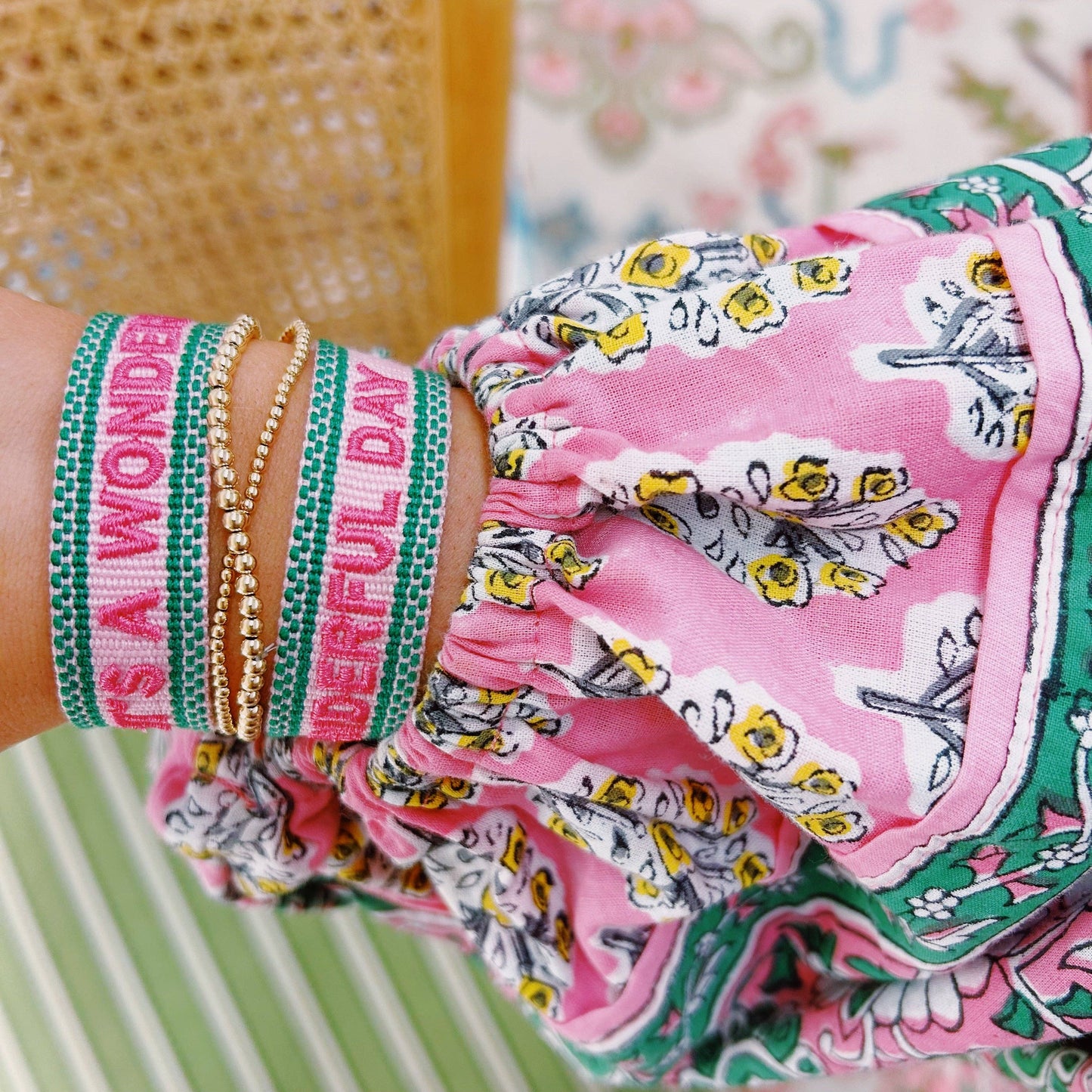 It’s a wonderful day bracelet