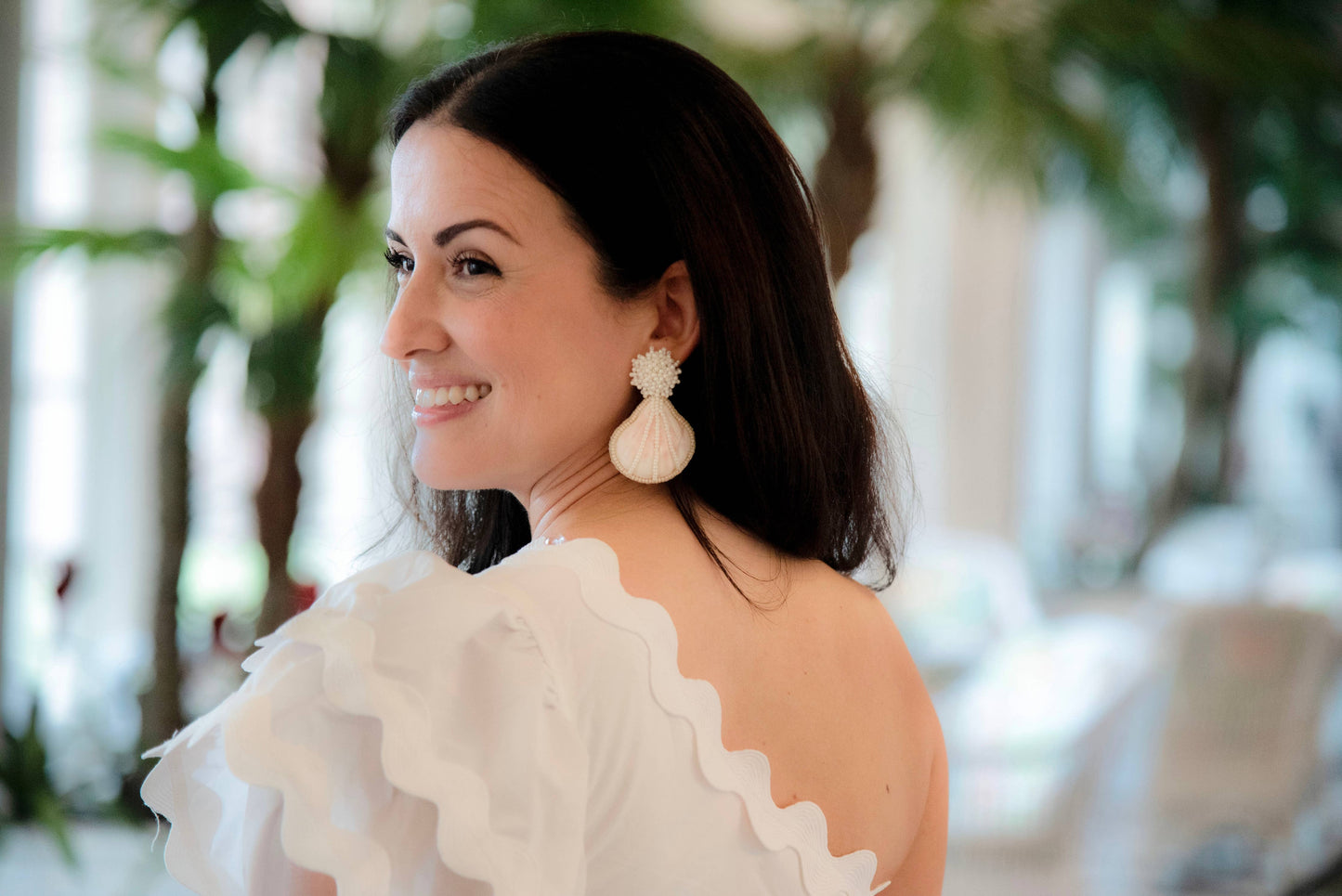 Capri Seashell Earrings