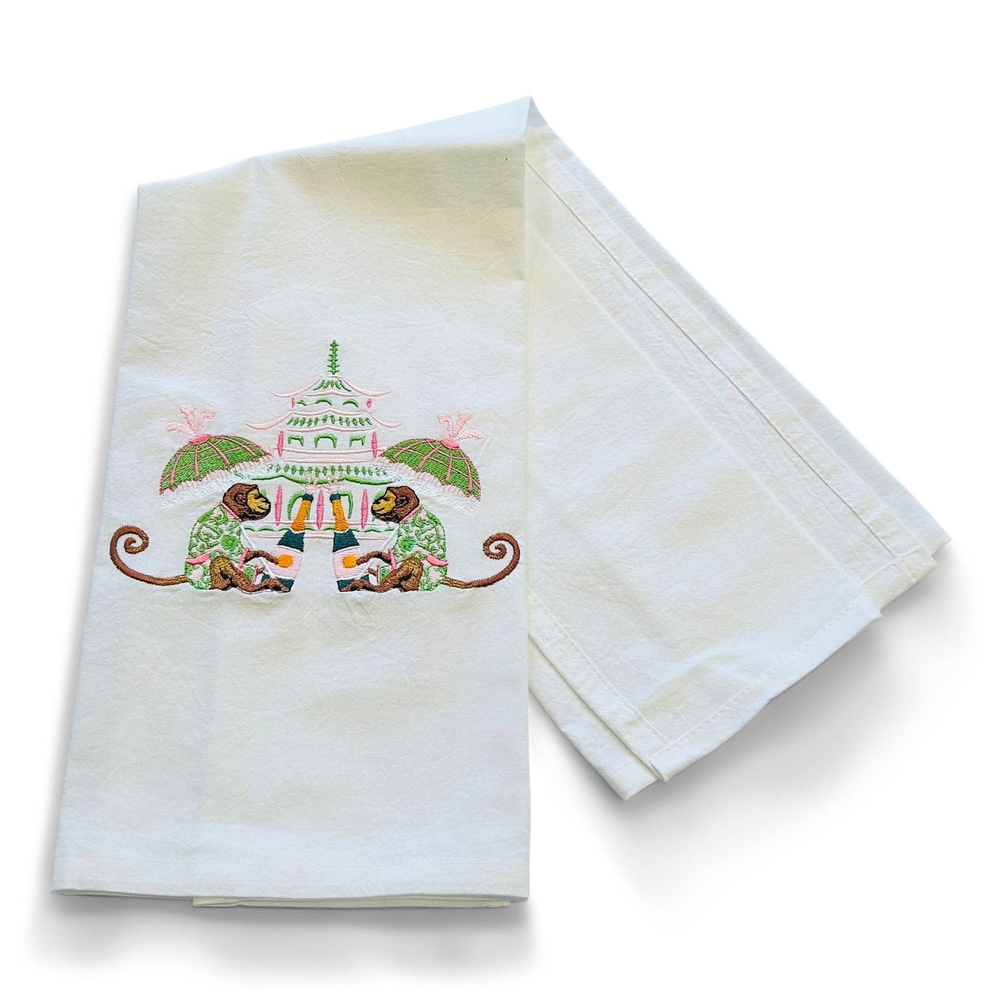 Celebrating Monkeys Towel