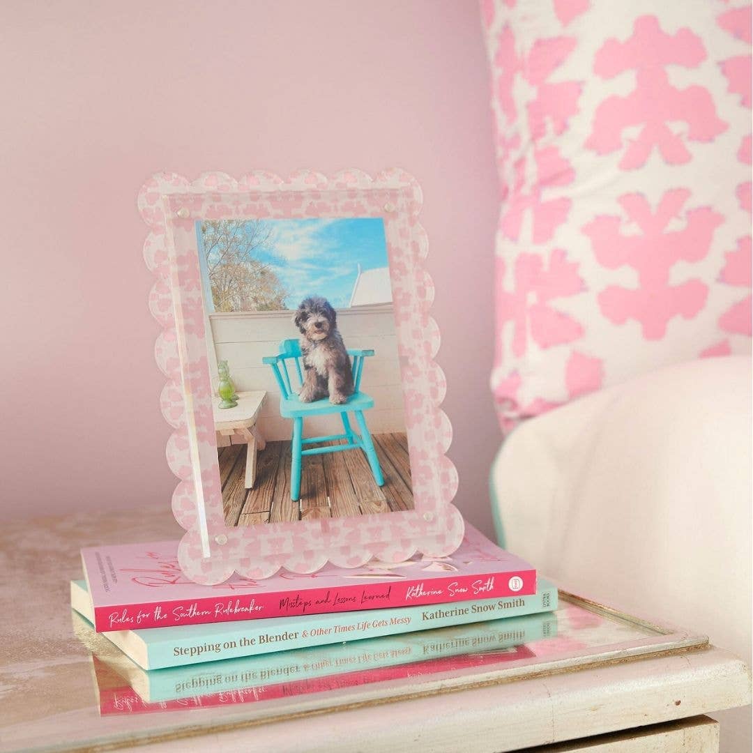 Chintz Rose Acrylic Picture Frame: One Size