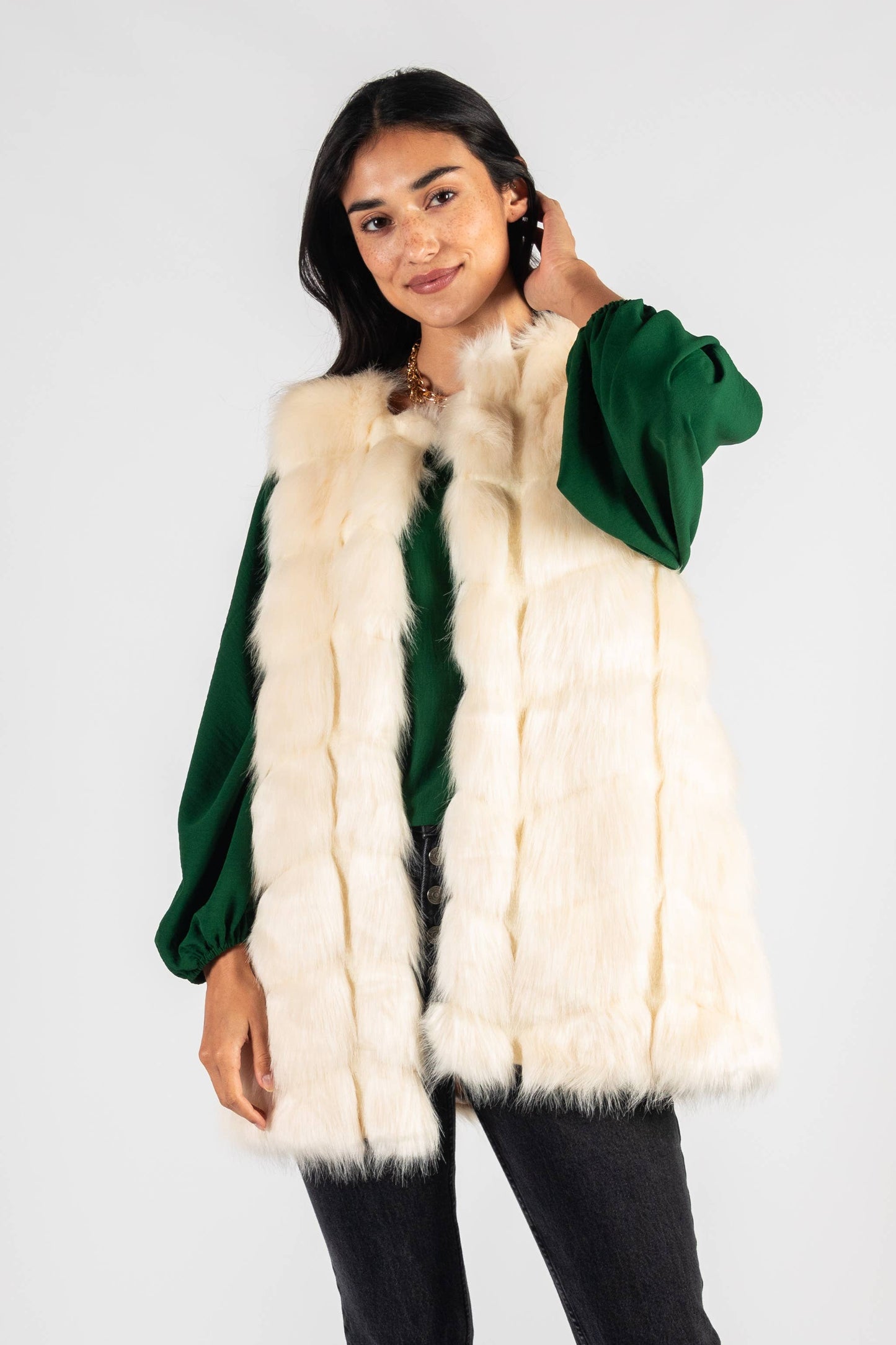 Faux Fur Vest