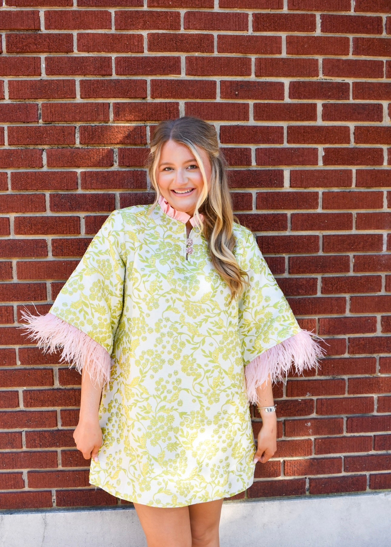 Whimsi Caftan Mini Dress