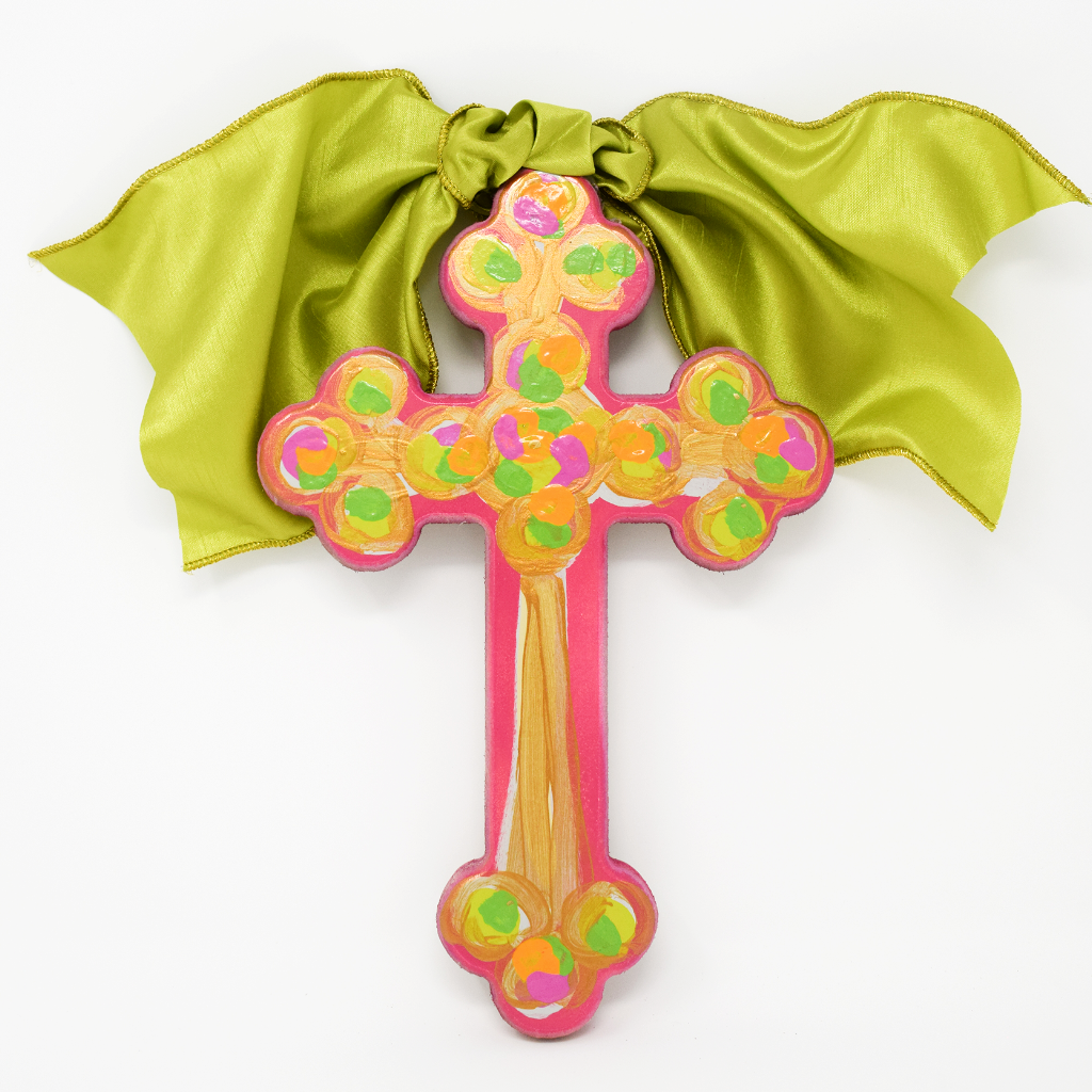Happiness Cross: 18-inch