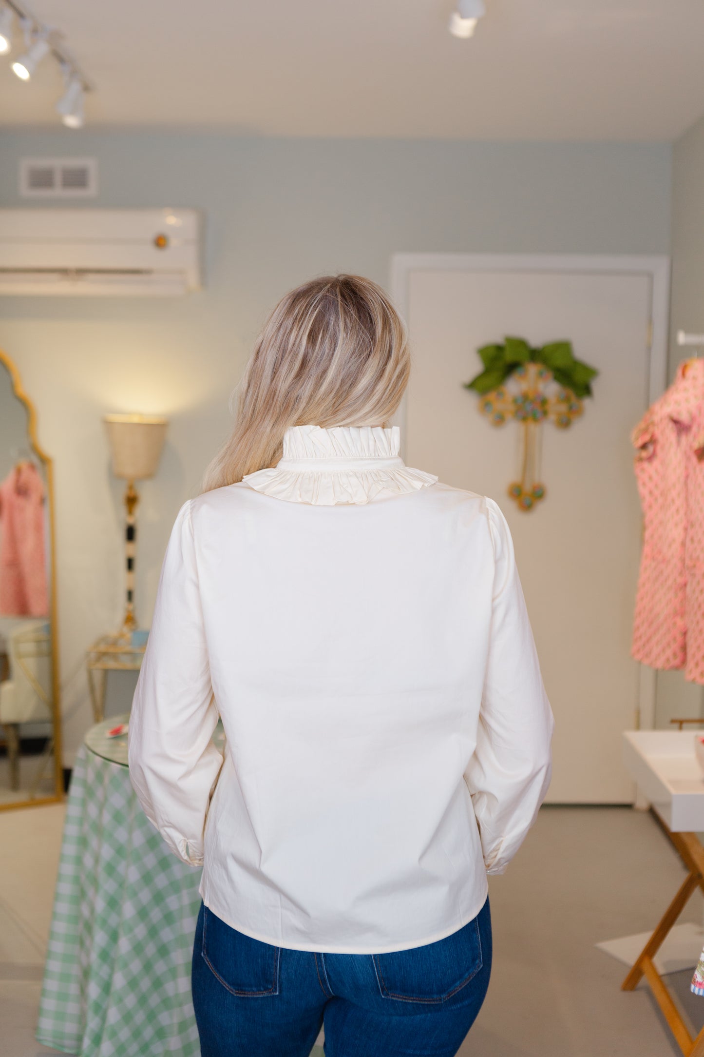 Charlotte Ruffle Top