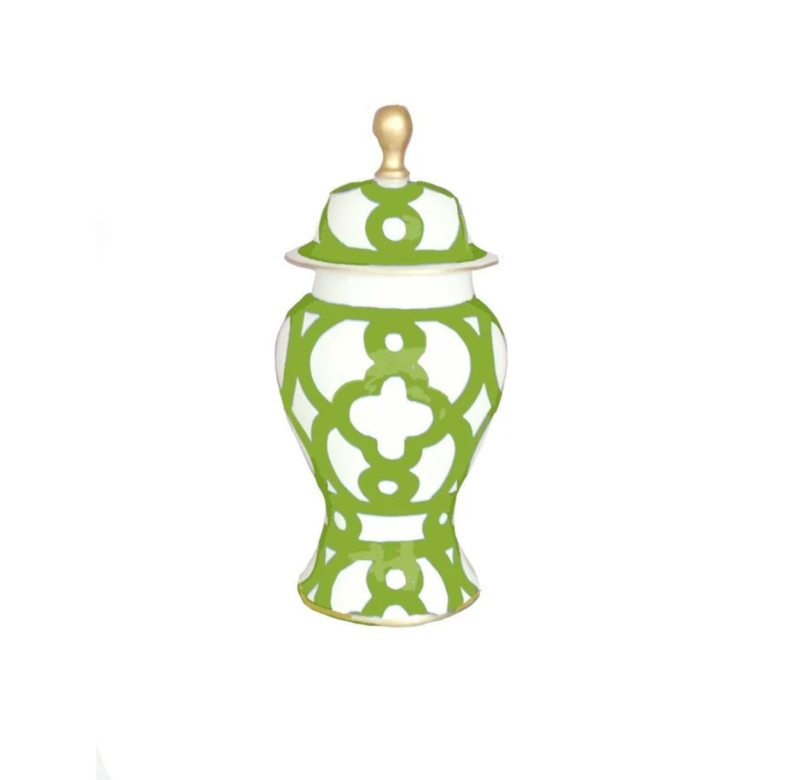 Green Ming Ginger Jar (small)