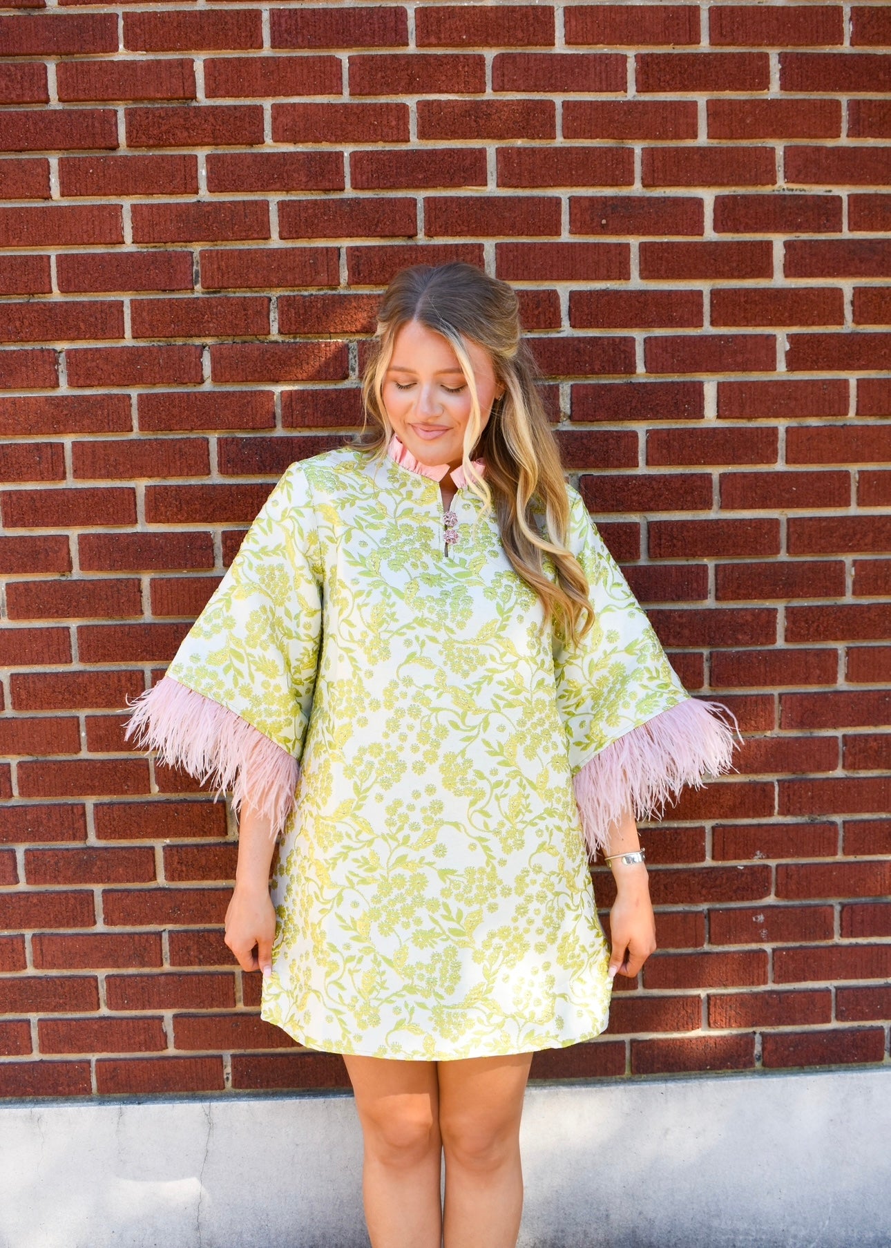 Whimsi Caftan Mini Dress