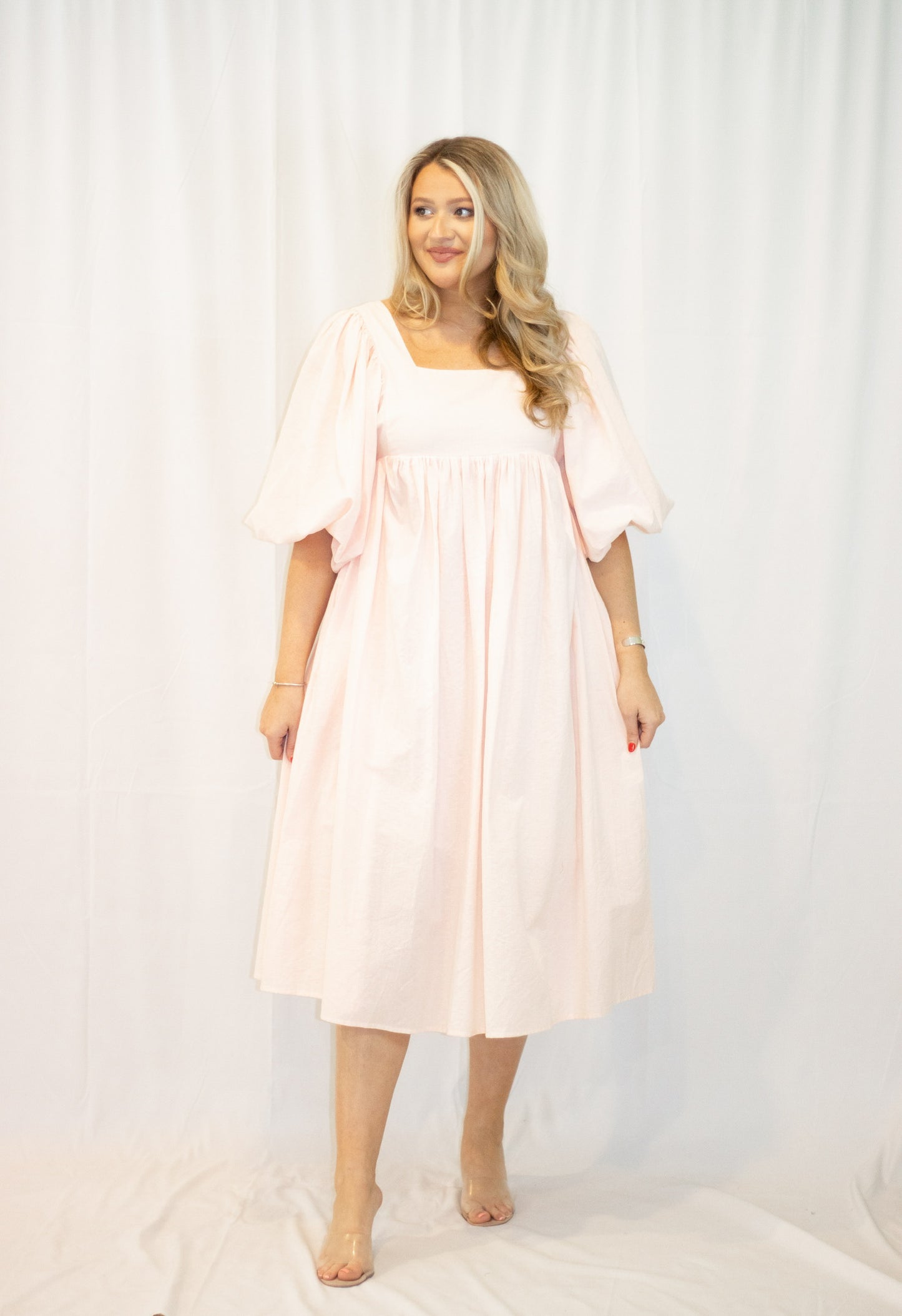 Darla Puff Sleeve Maxi Dress