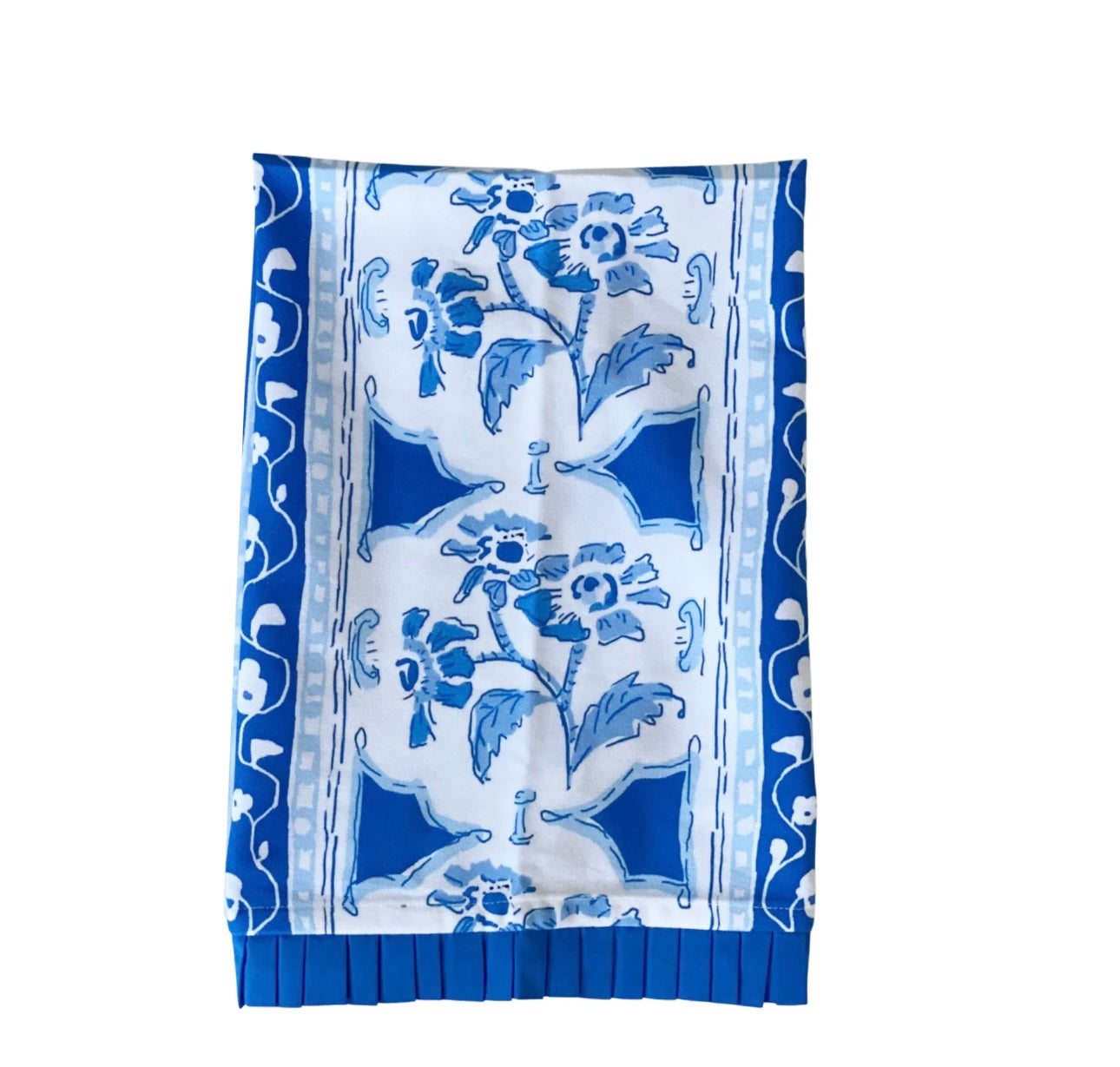 Tolliver in Blue Tea Towel