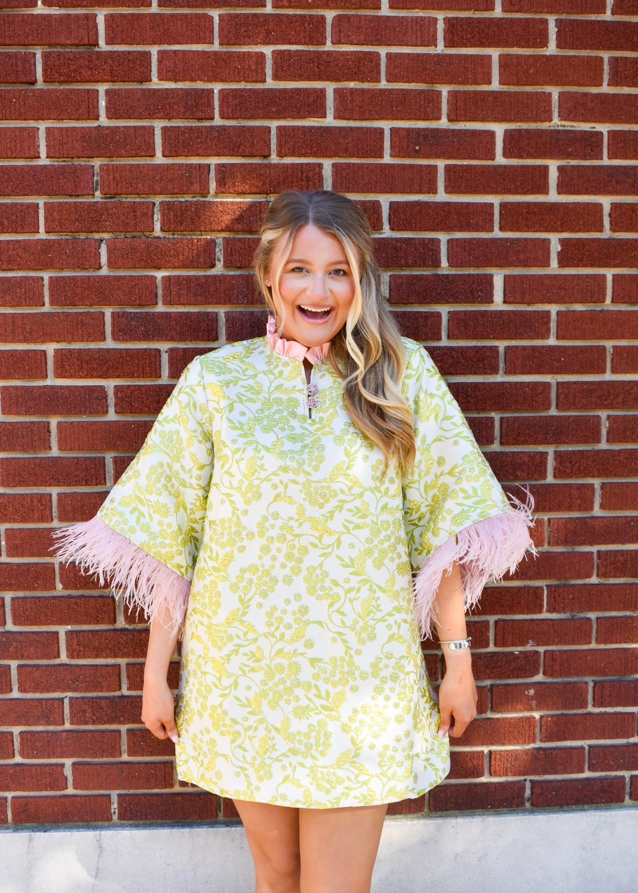 Whimsi Caftan Mini Dress