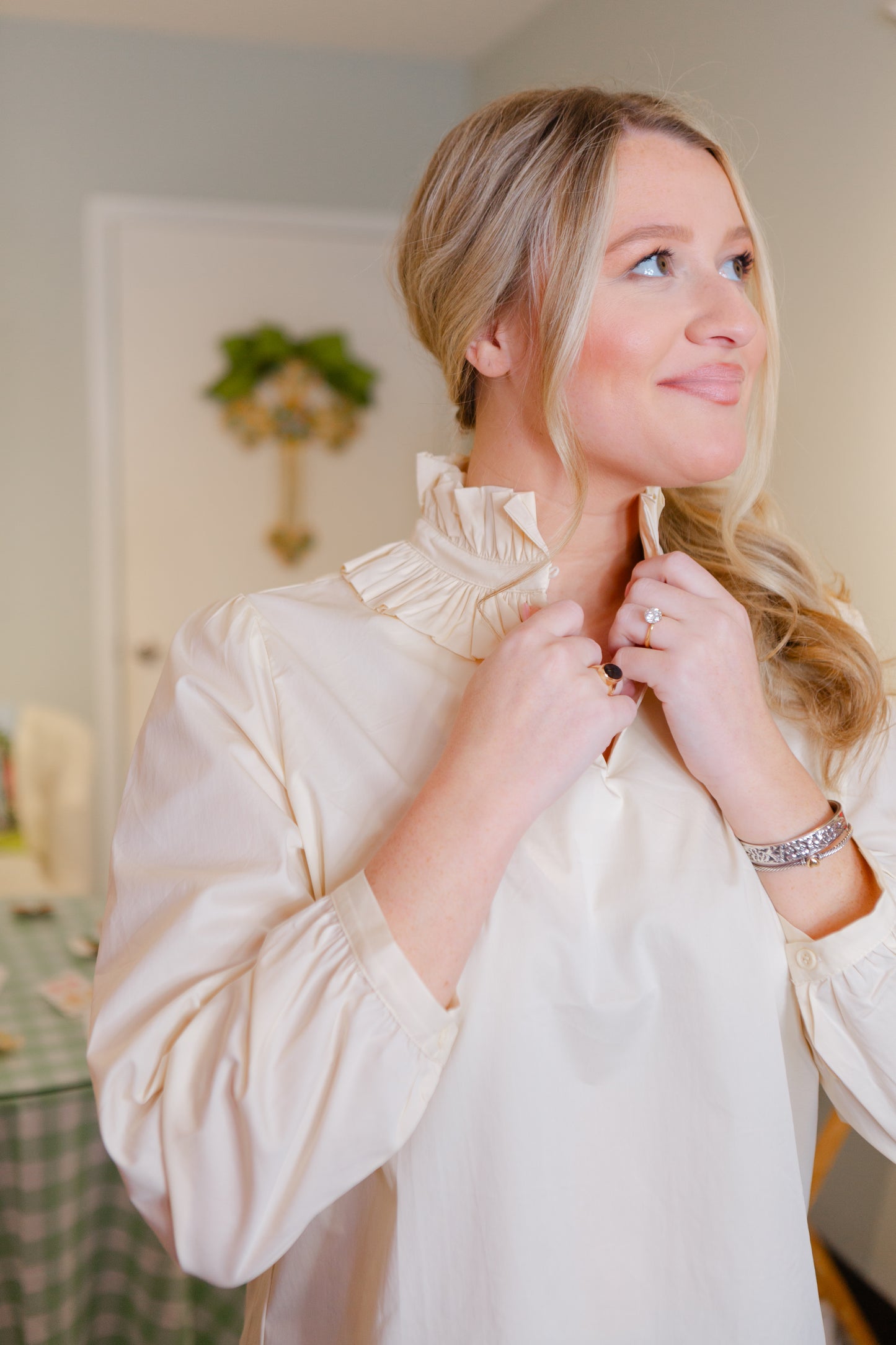 Charlotte Ruffle Top