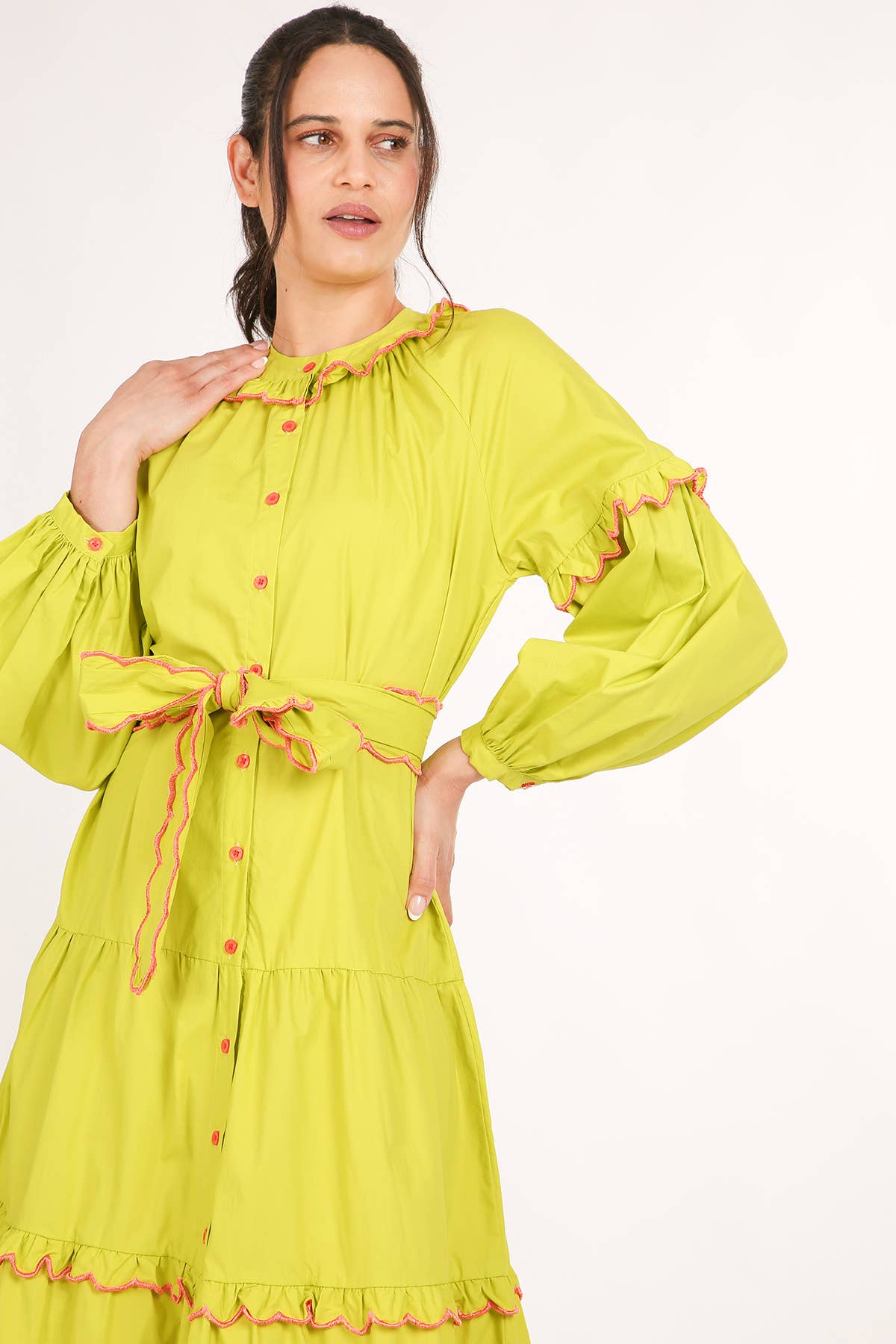 Flame Midi Dress