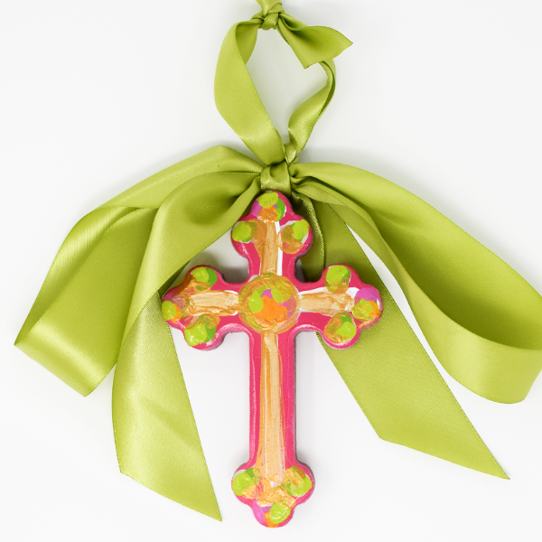 Happiness Cross: 18-inch