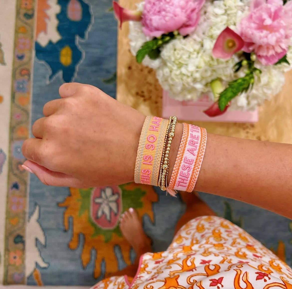This Is So Happy Signature bracelet