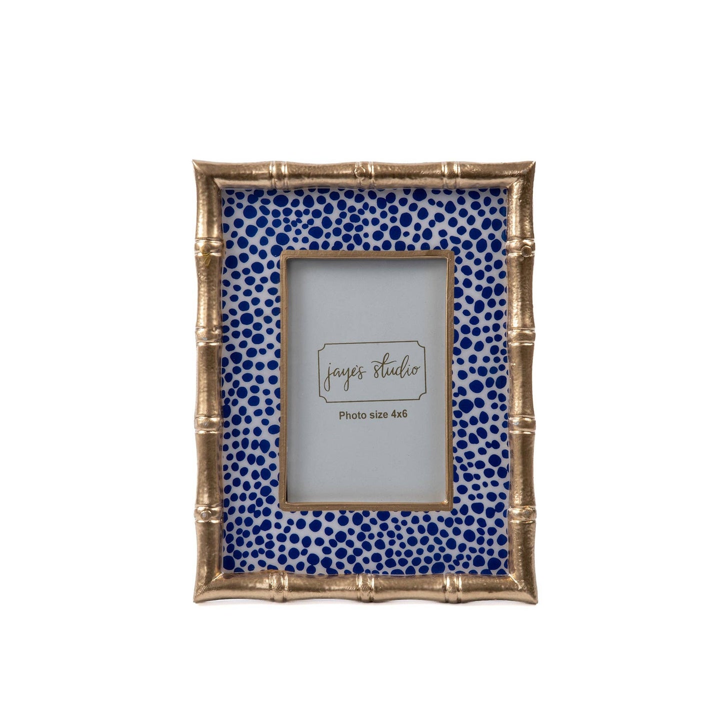 Shagreen Chang Mai Photo Frame: Blue & White / 5 x 7