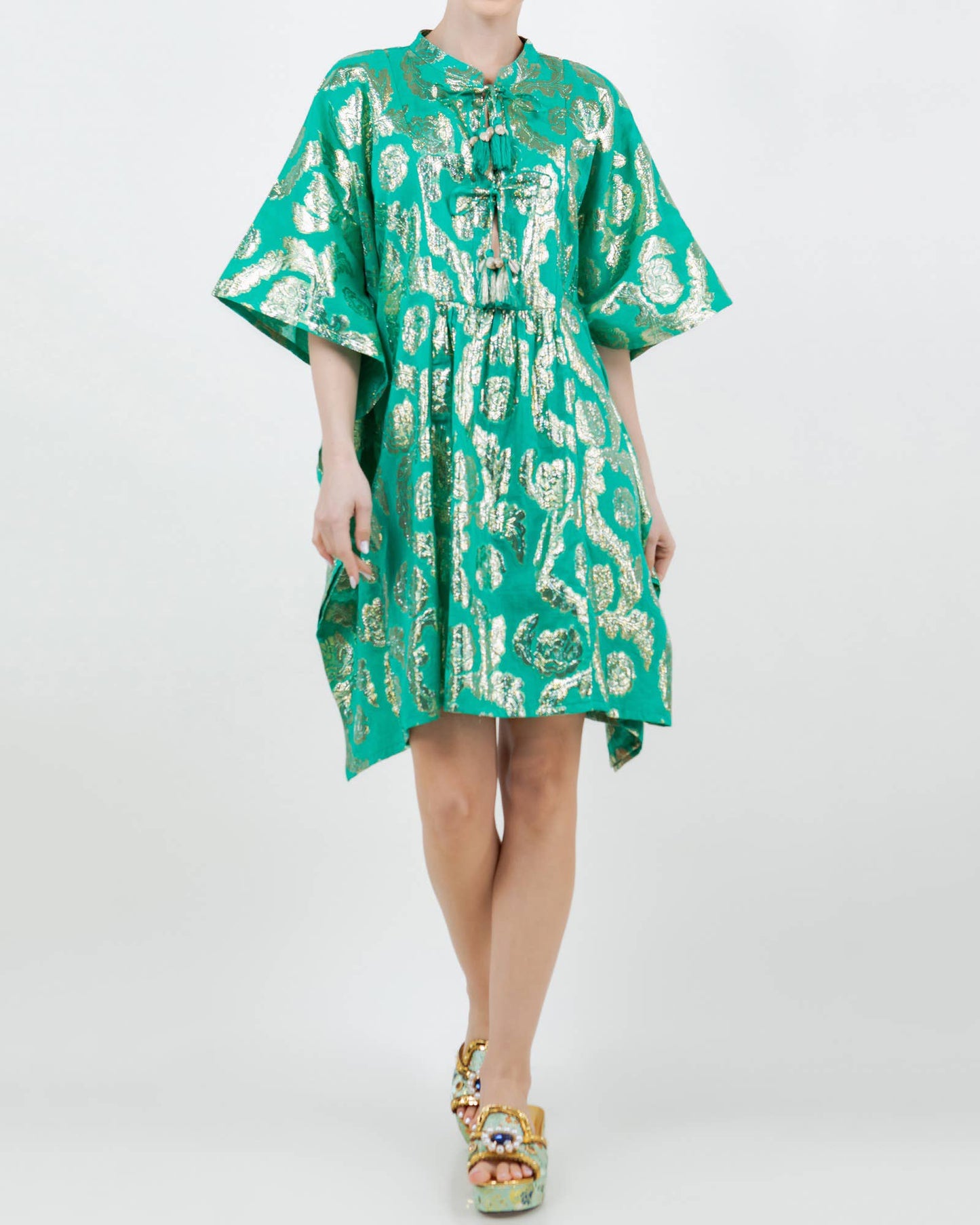 Palm Springs Caftan Mini (Green)