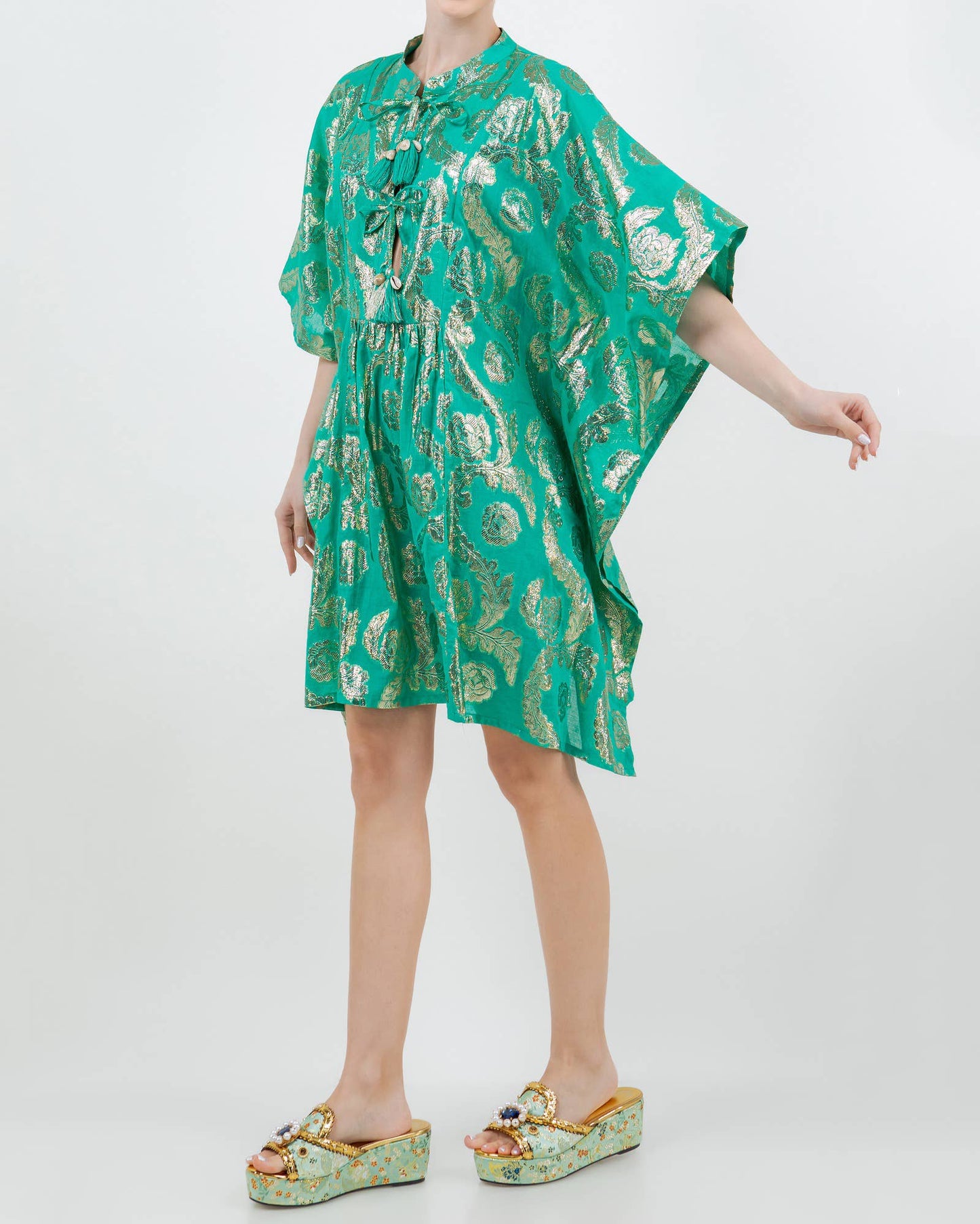 Palm Springs Caftan Mini (Green)