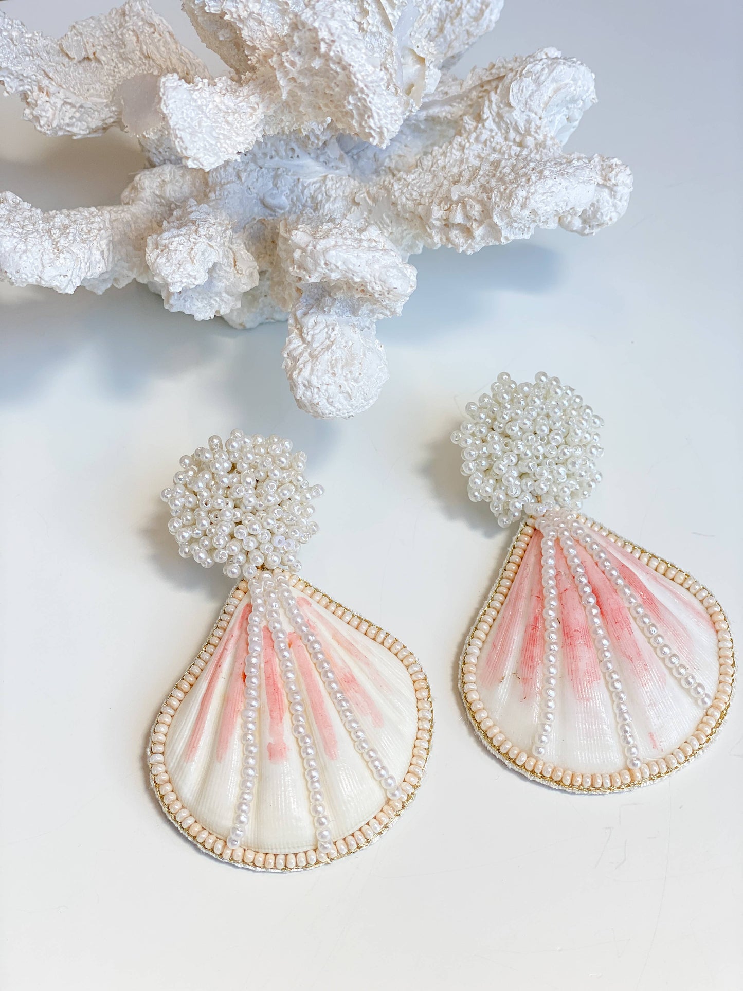 Capri Seashell Earrings