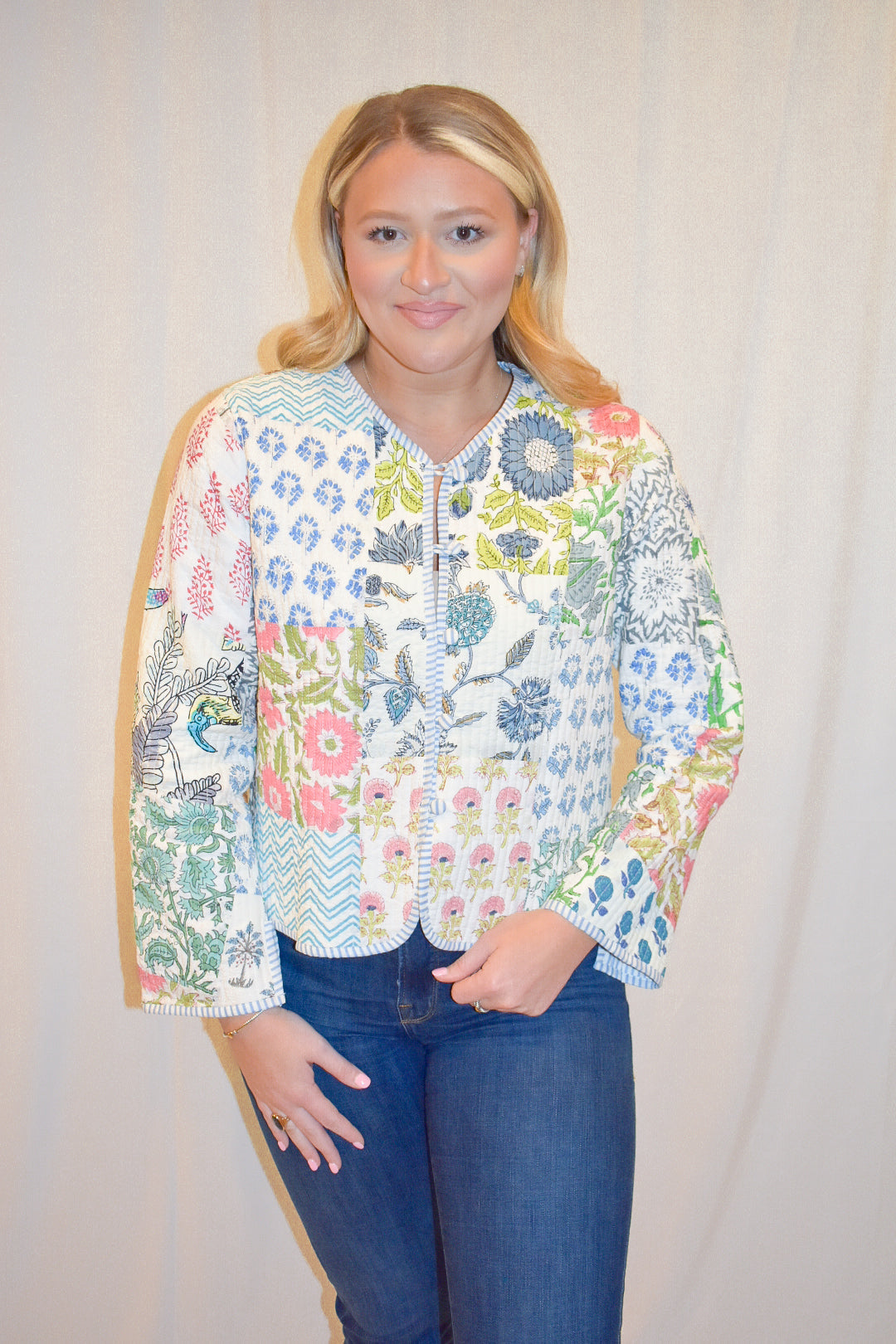 In bloom Quilted Jacket