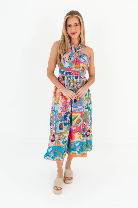 Curaçao Midi Dress