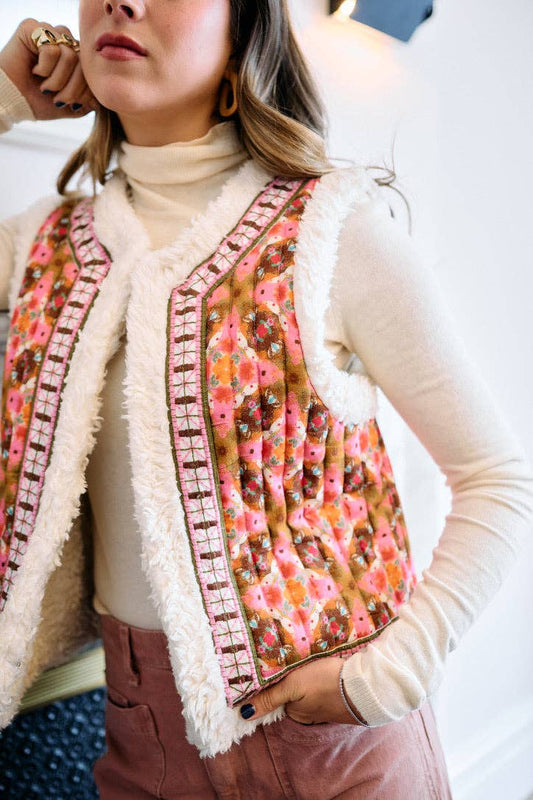 Willow Sherpa Reversible Vest