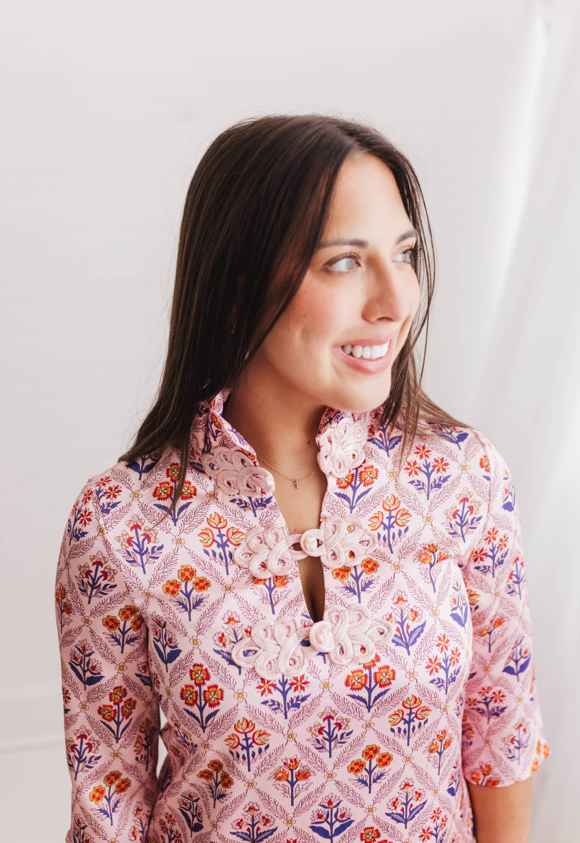 Goldie Feather Caftan