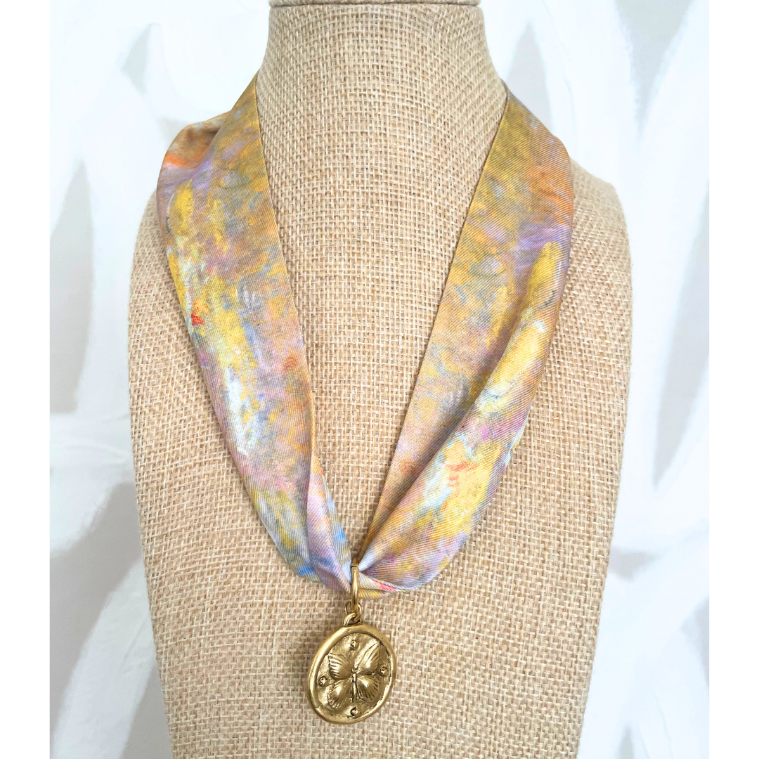 Transformed Scarf Necklace