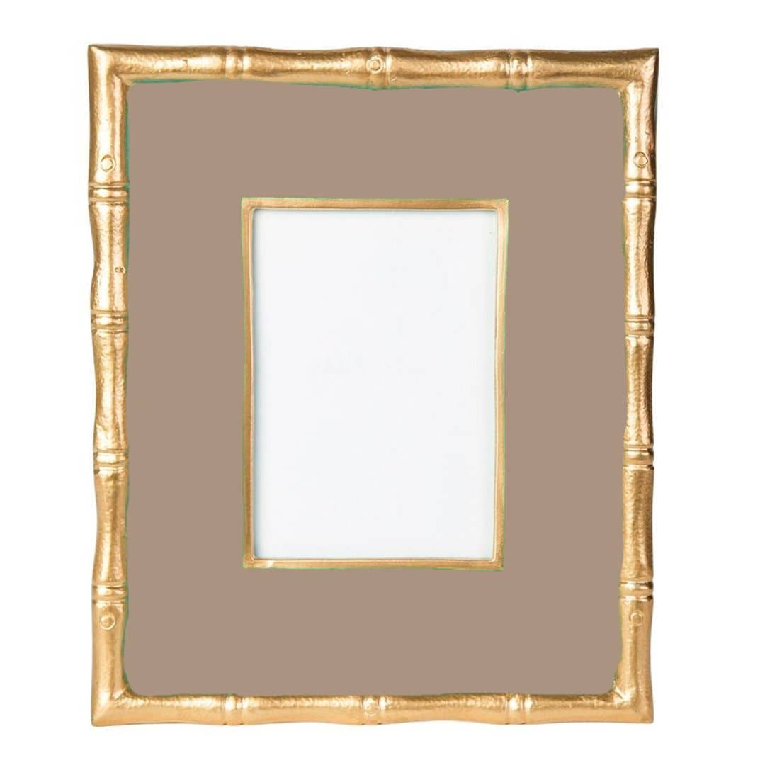 Gracie Chang Mai Photo Frame: Taupe / 5 x 7