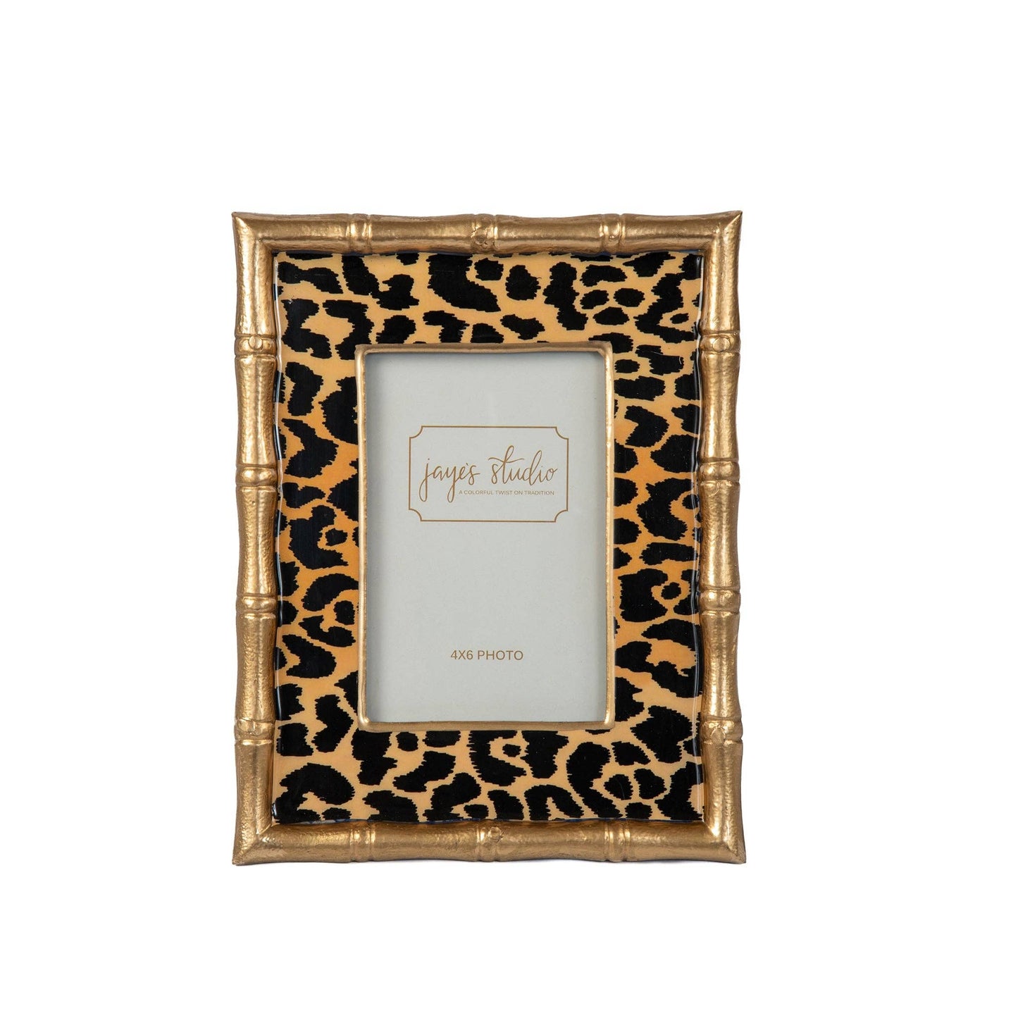 Leopard Spots Chang Mai Photo Frame: Brown / 4 x 6