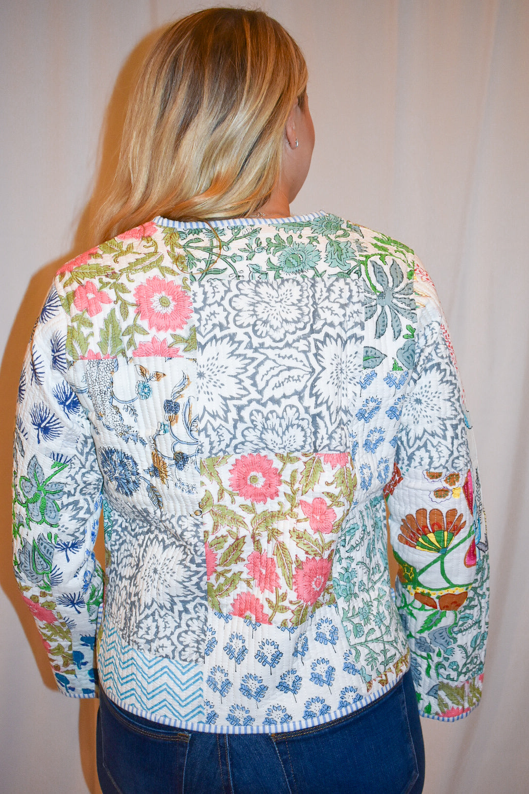 In bloom Quilted Jacket