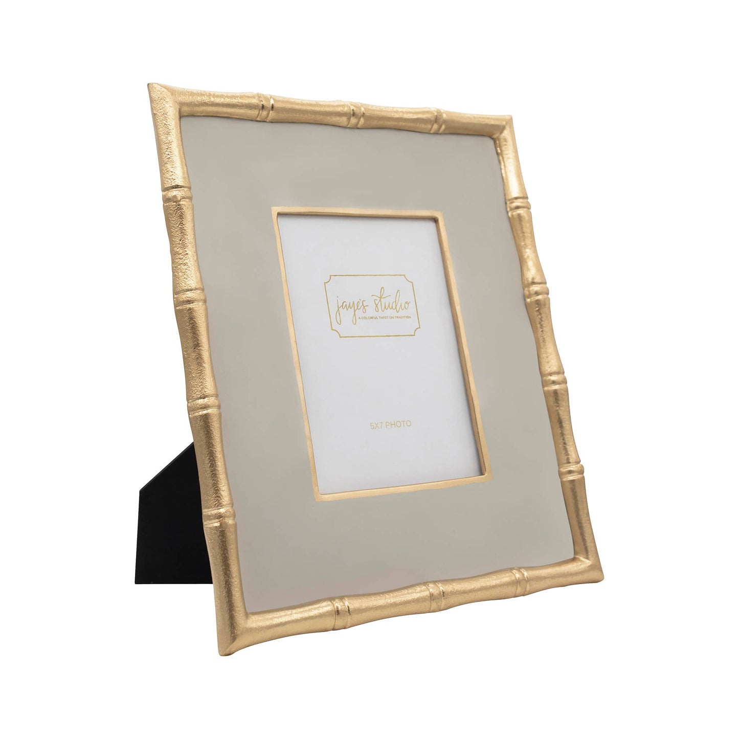 Gracie Chang Mai Photo Frame: Taupe / 5 x 7