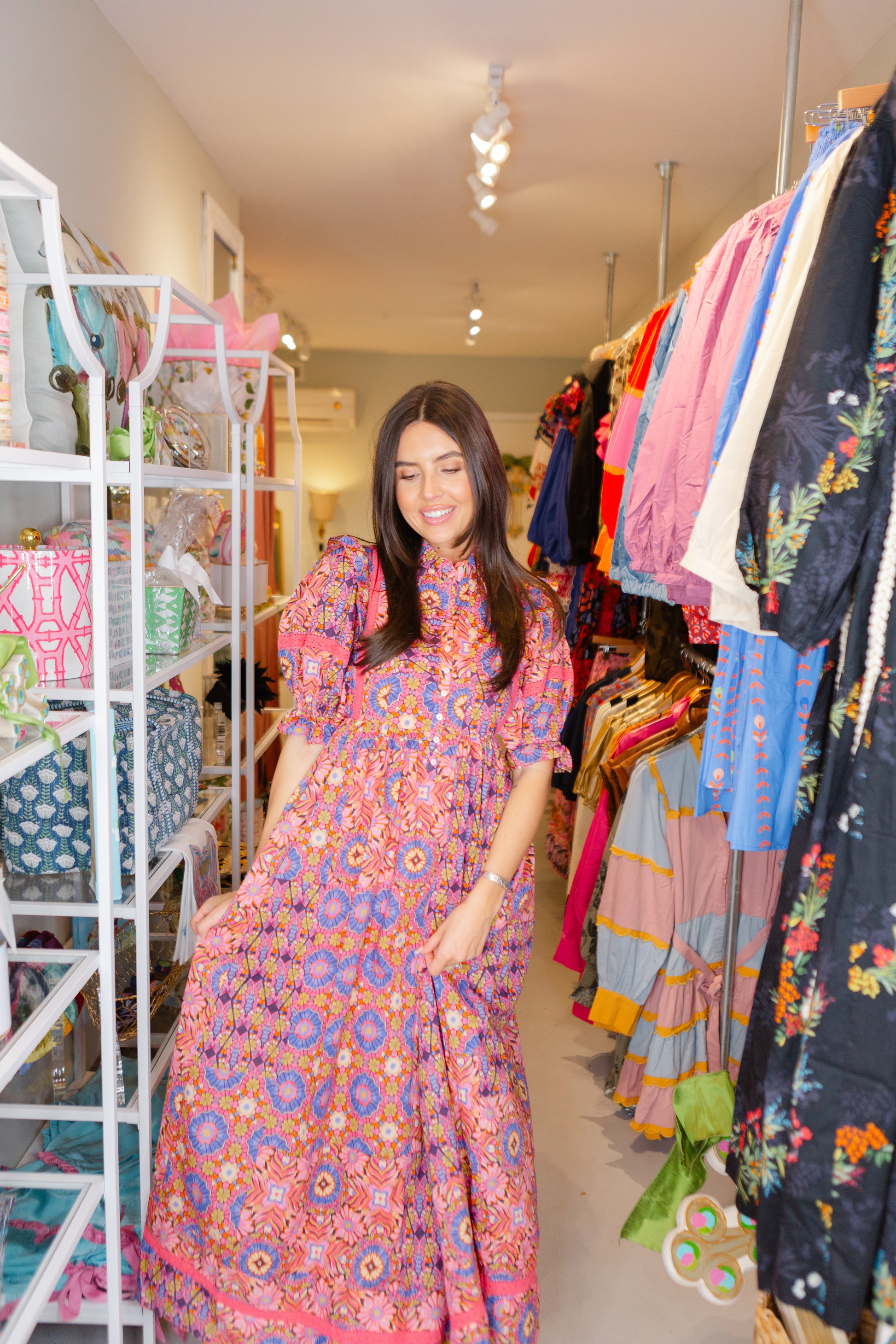 maxi dresses kaleidoscope Kallie Tiered Maxi Dress