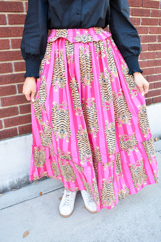 Eye of the Tiger Maxi Skirt