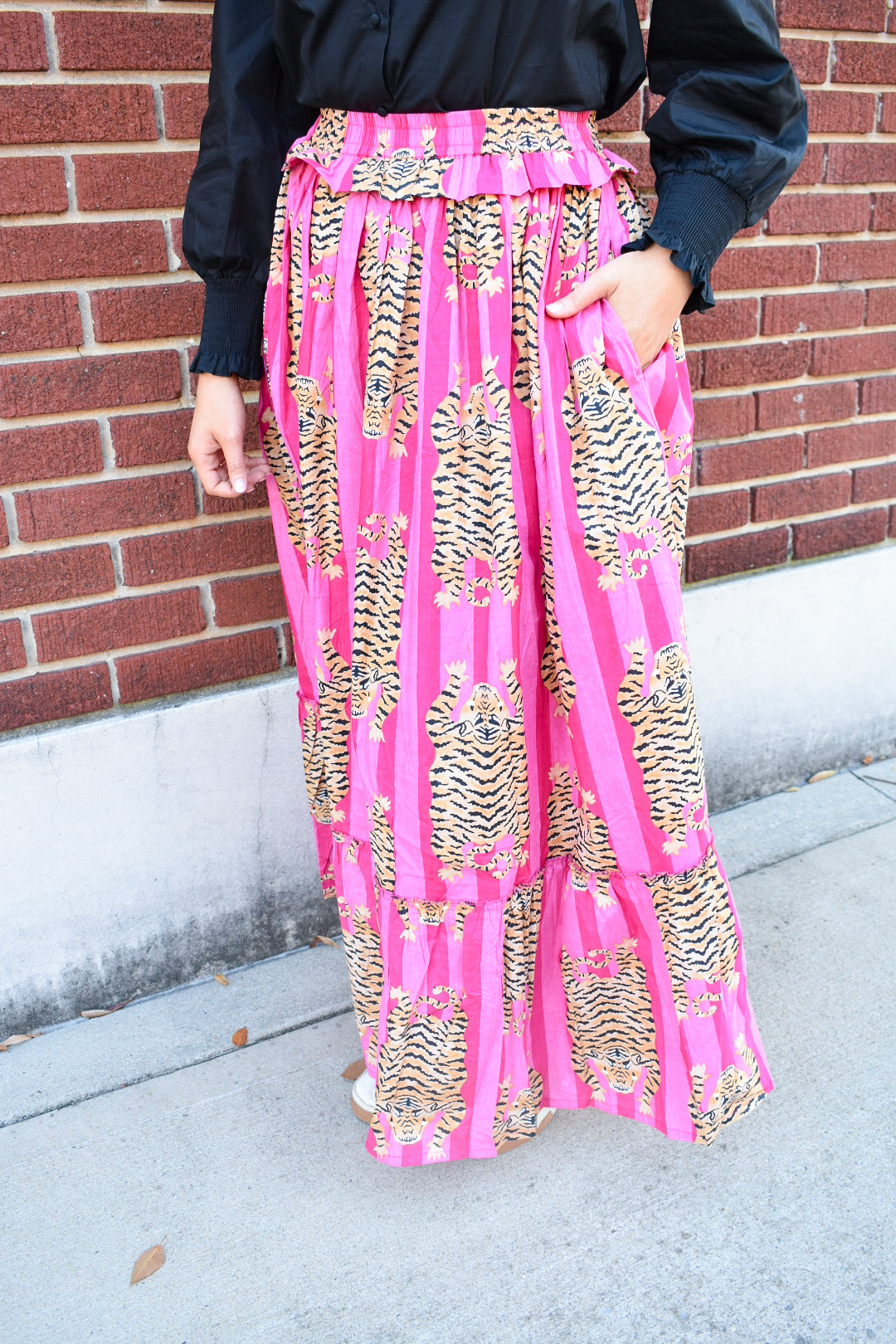 Eye of the Tiger Maxi Skirt