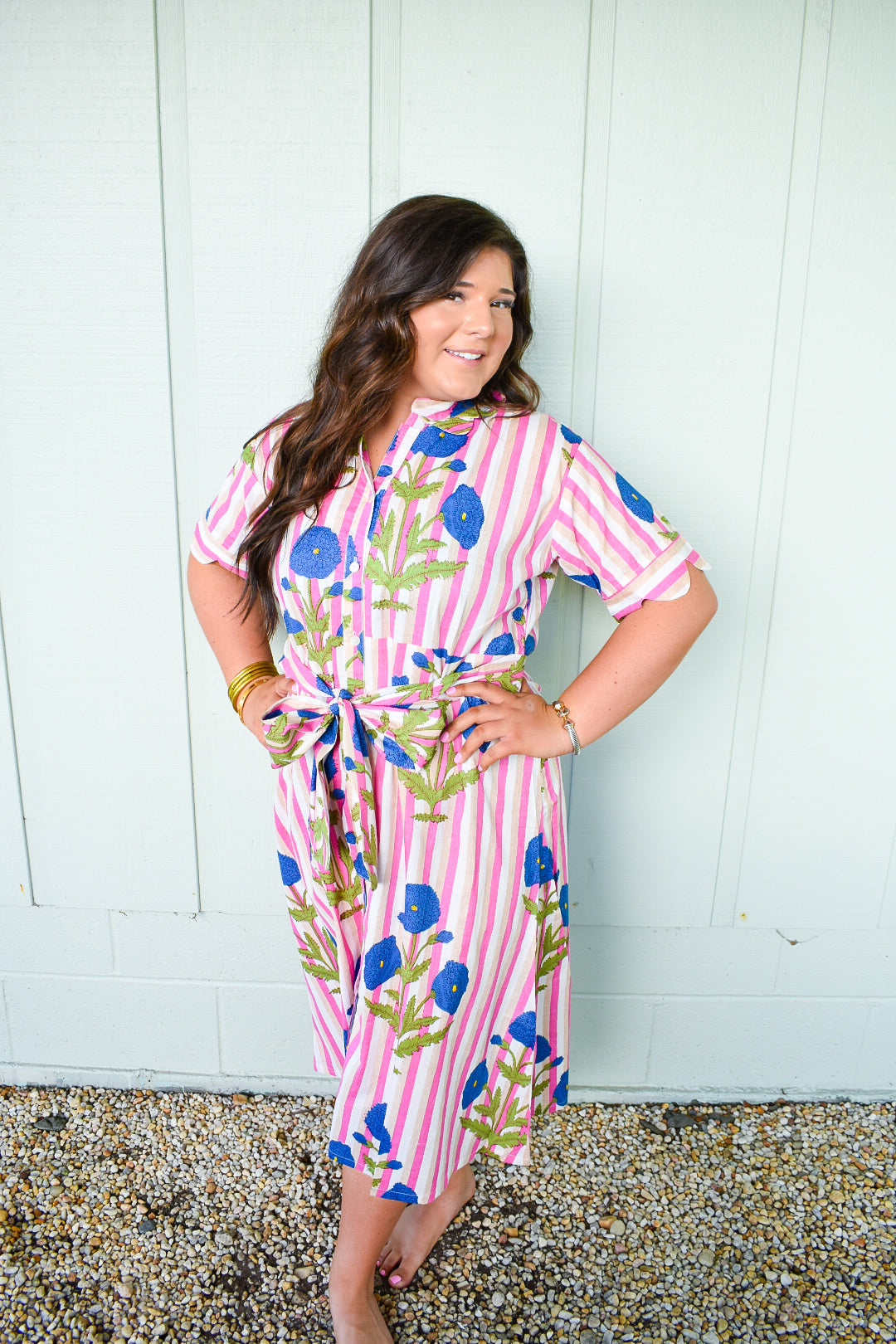 Summer Brunch Midi Dress