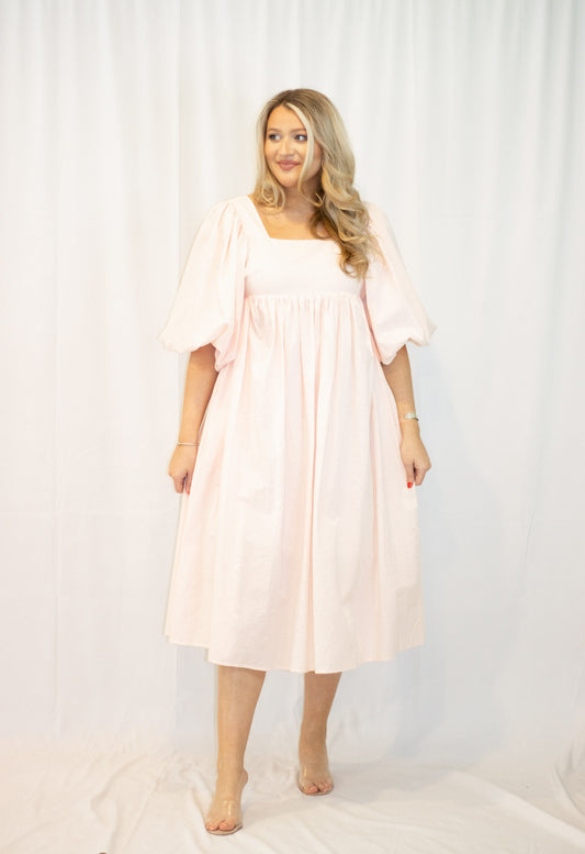 Darla Puff Sleeve Maxi Dress