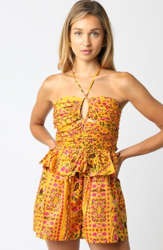 Autumn Garden Romper