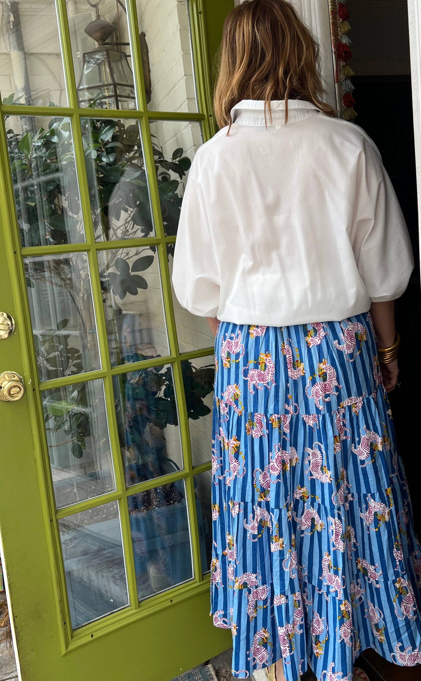 Dancing Tiger Maxi Skirt
