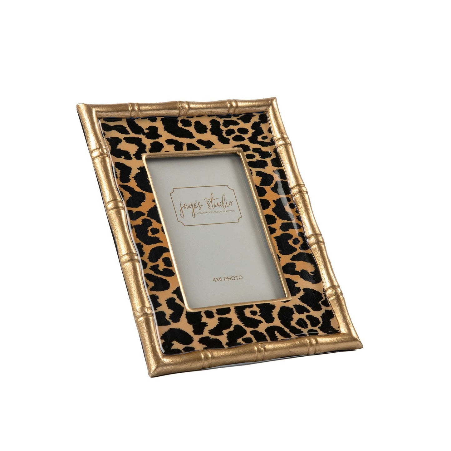 Leopard Spots Chang Mai Photo Frame: Brown / 4 x 6