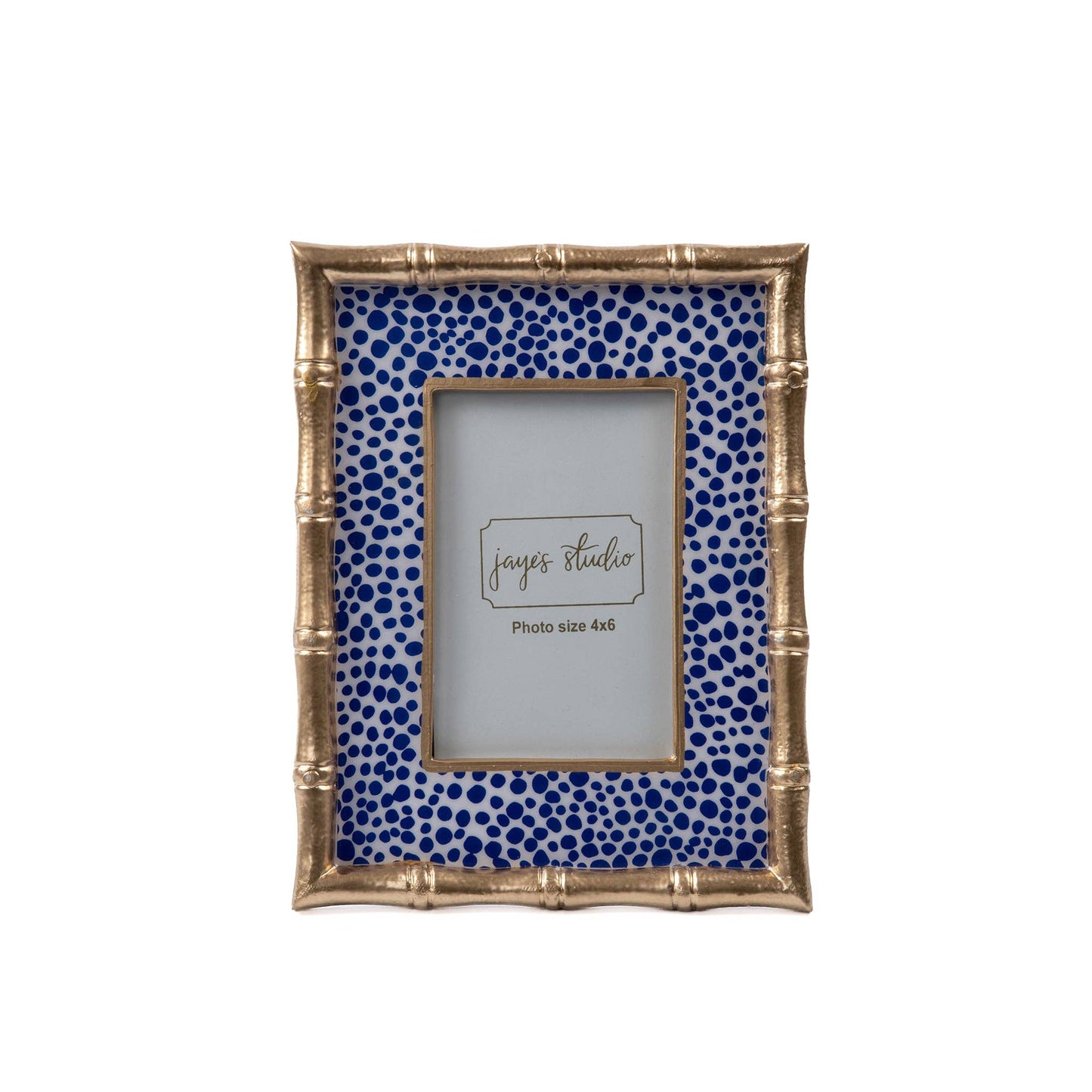 Shagreen Chang Mai Photo Frame: Blue & White / 5 x 7