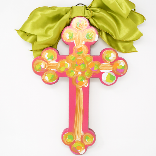 Happiness Cross: 18-inch