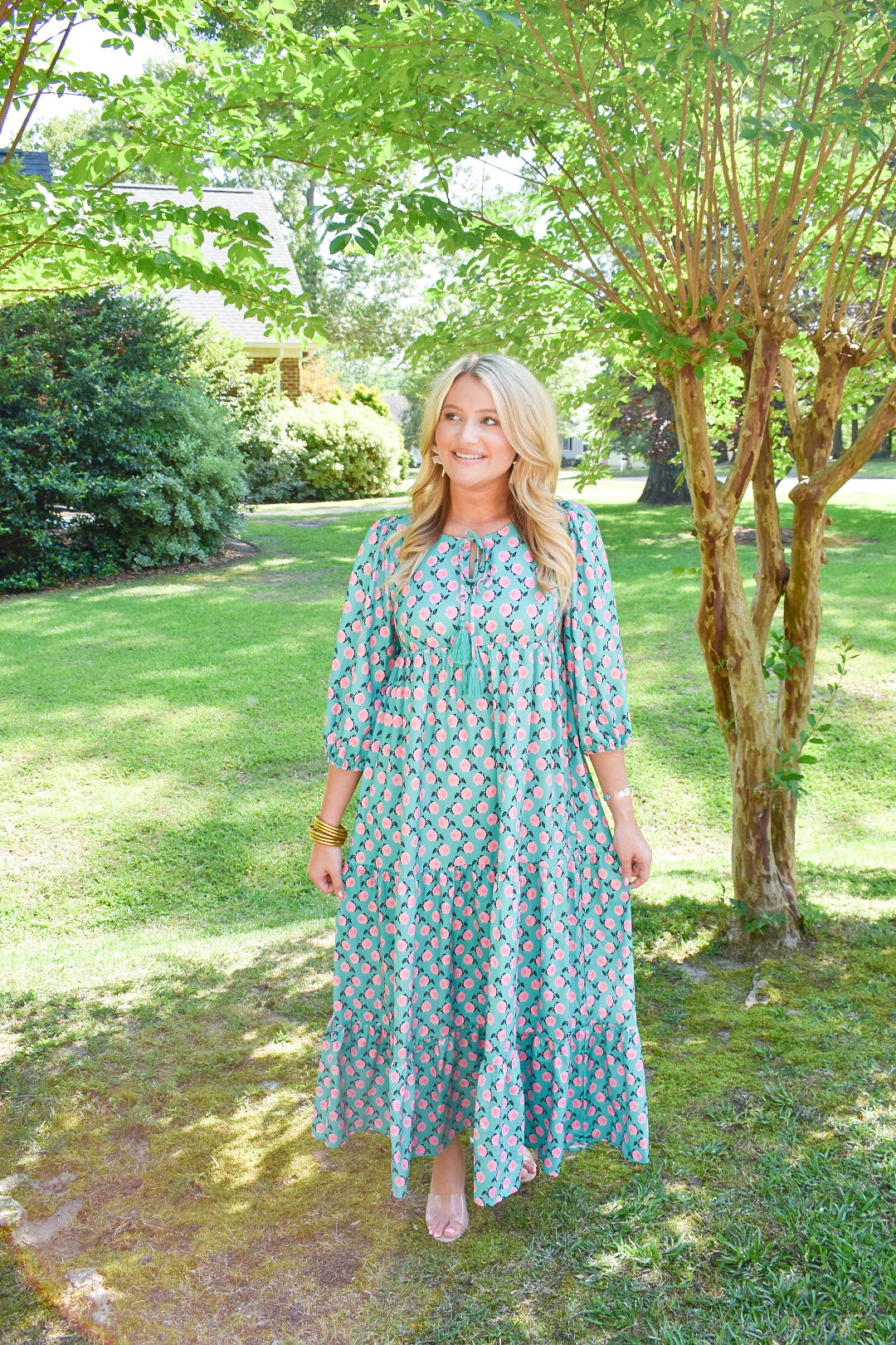 Betty Lou Floral Maxi Dress