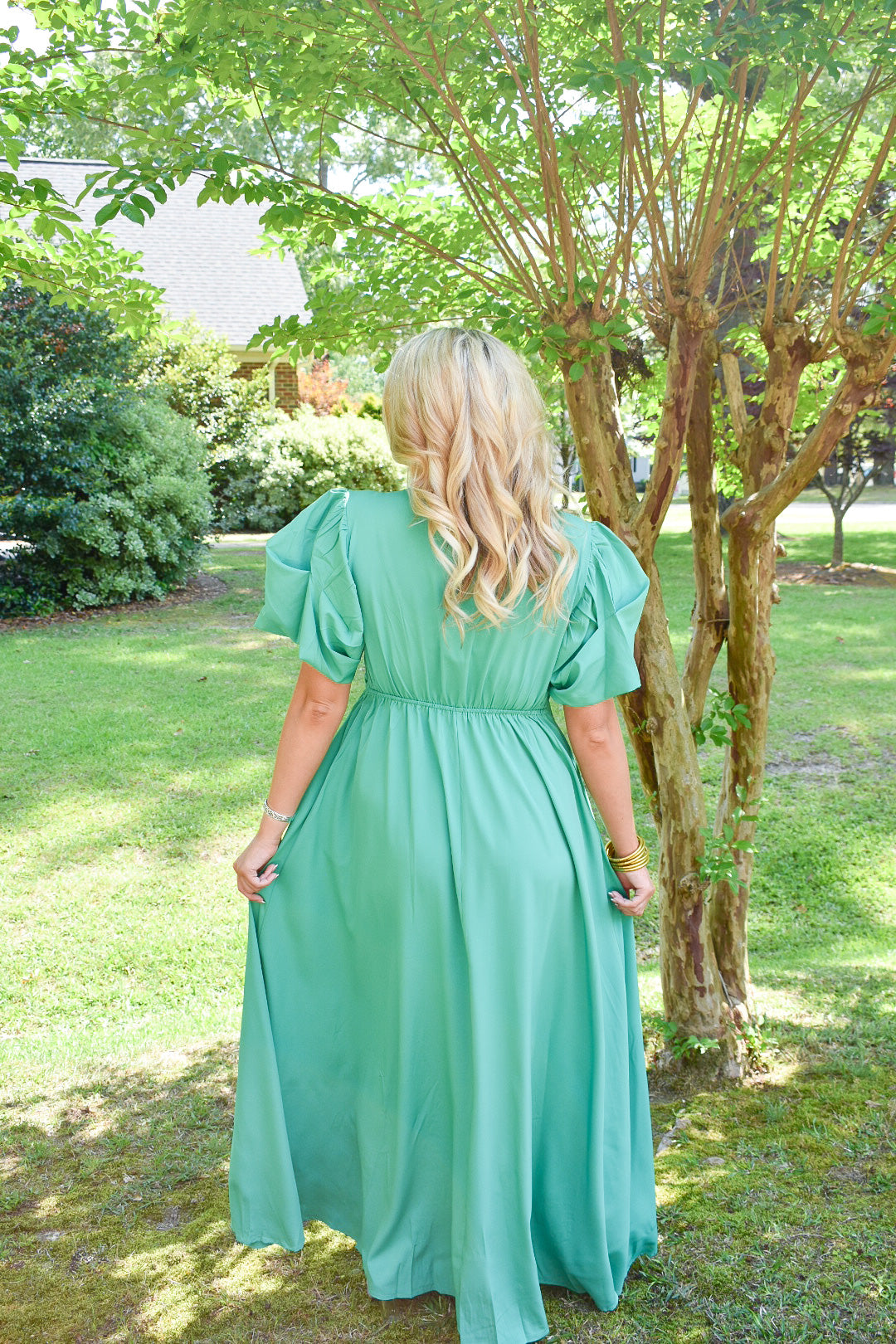 Taylor Bow Front Maxi Dress